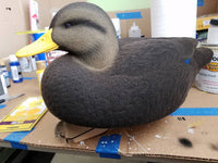 Black Duck Full Body Decoy Flocking Kit